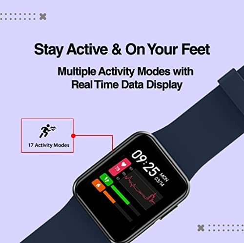 Vital Lite - 1.4" HD SpO2 Berry Blue