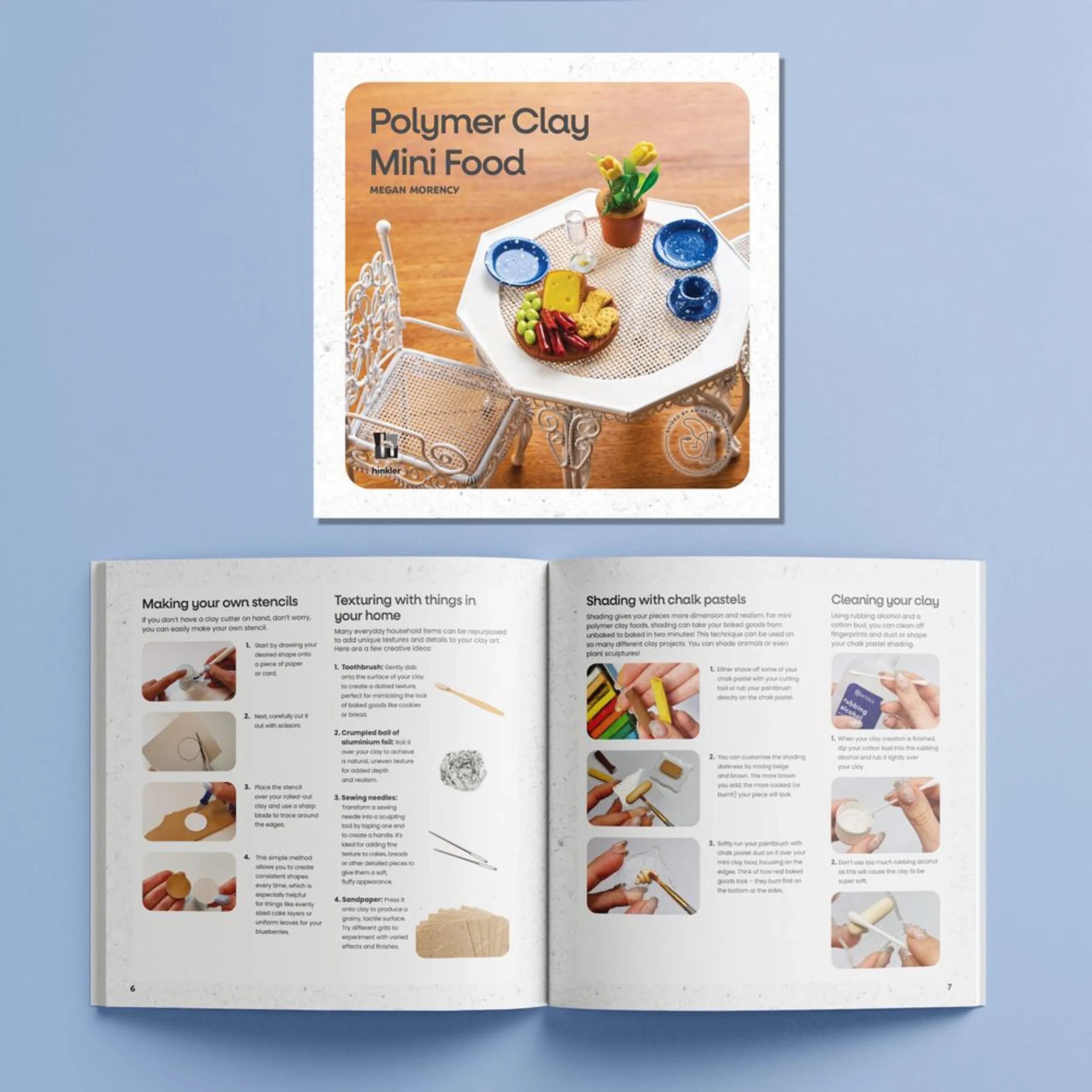 Craft Maker Polymer Clay Mini Food Kit - Complete Kit Non-Toxic