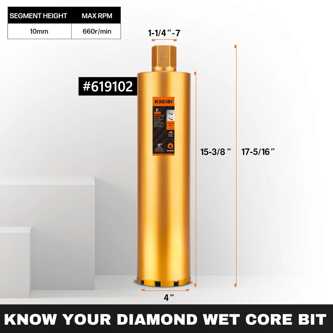 619102 - Diamond 4-Inch