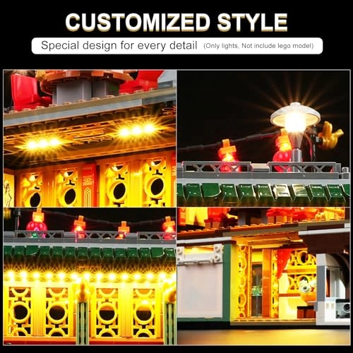 LED Light Kit for LEGO 80113 Family Reunion