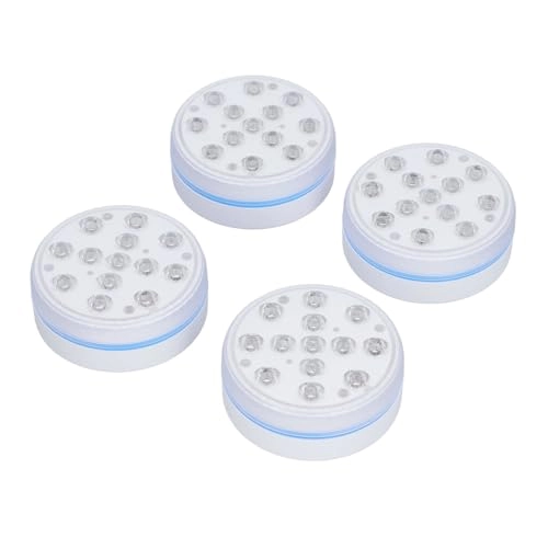 Submersible LED Pool Lights - 4Pcs IP68 16 Colors