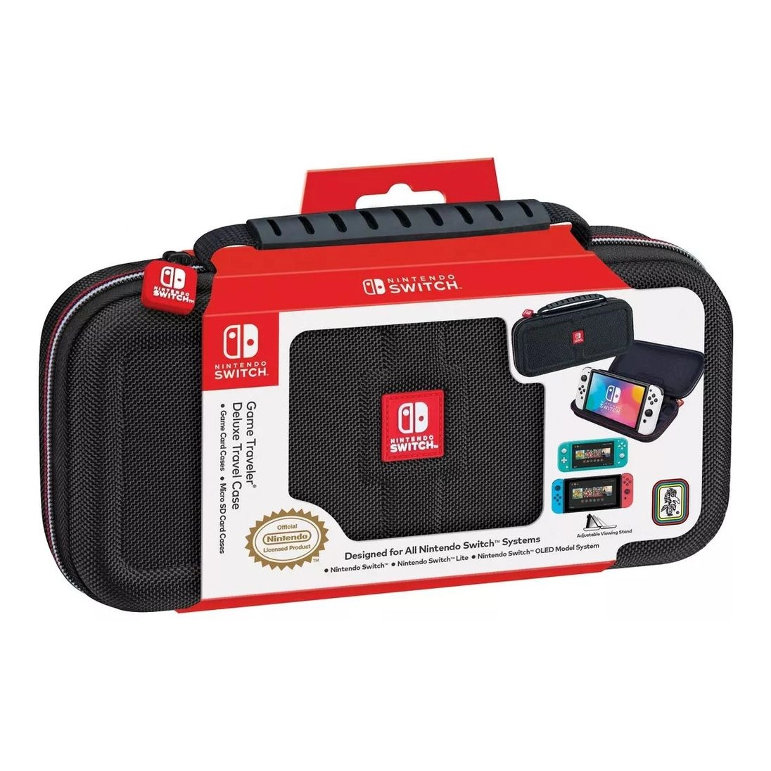 Bigben Interactive Game Traveler Deluxe System Case - Black for Nintendo Switch