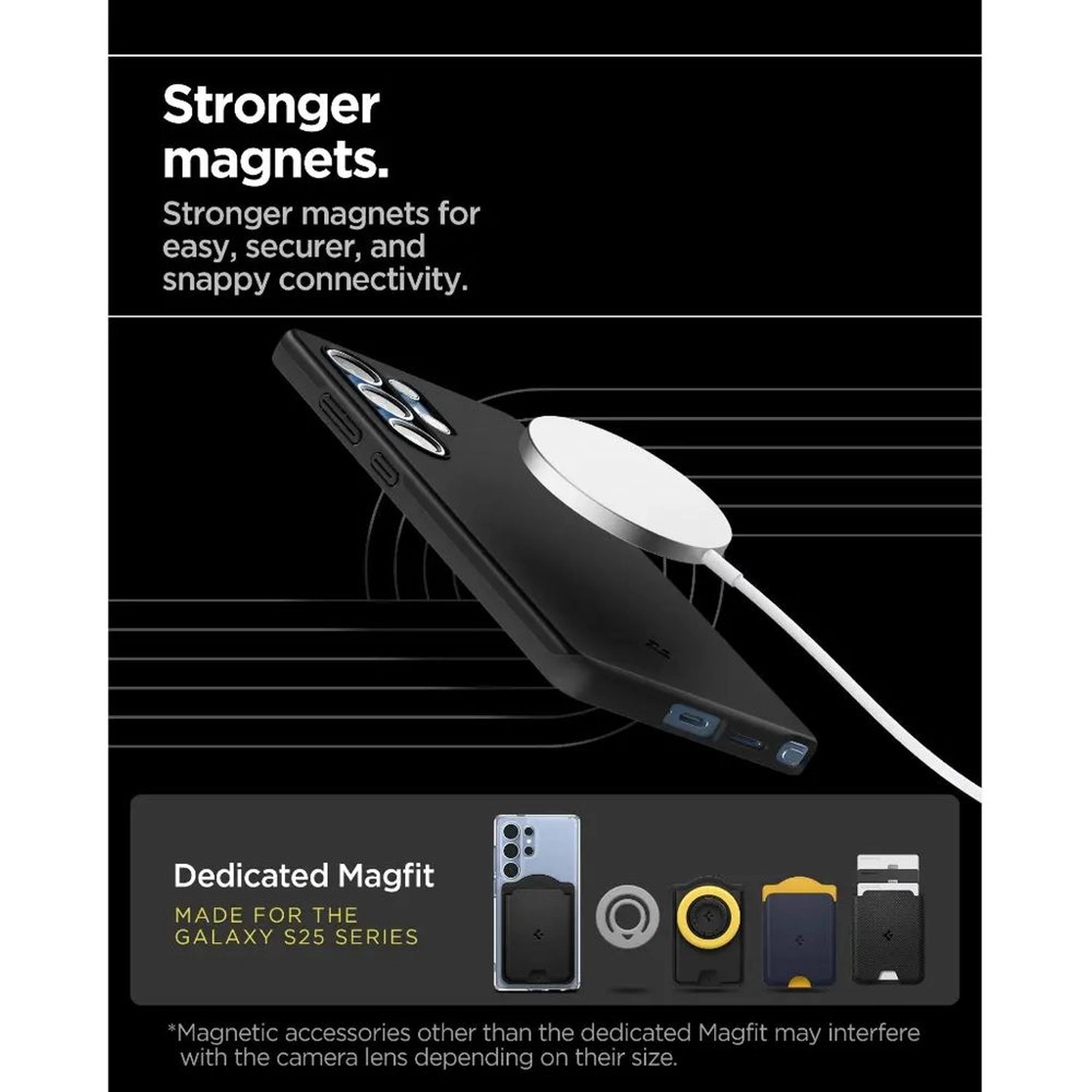 Thin Fit MagFit Case for Samsung Galaxy S25 Ultra - PC - Polycarbonate, TPU - Thermoplastic Polyurethane
