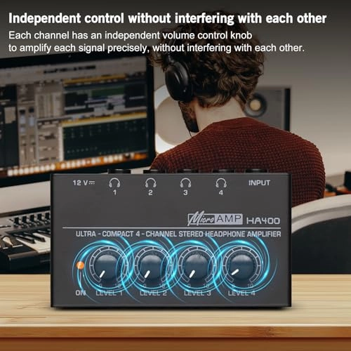 HA40 - 4 Channel Stereo 6.35mm TRS