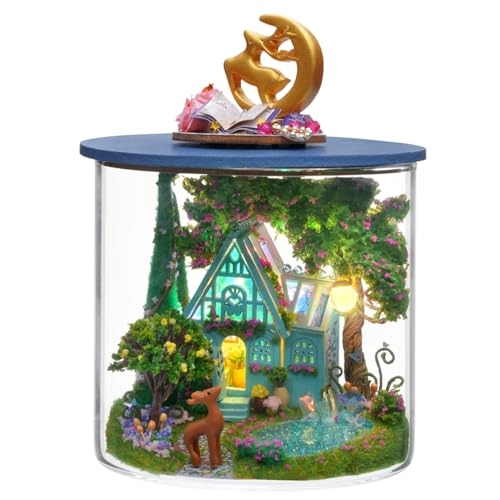 Miniature Dollhouse - Creative Room with Furniture