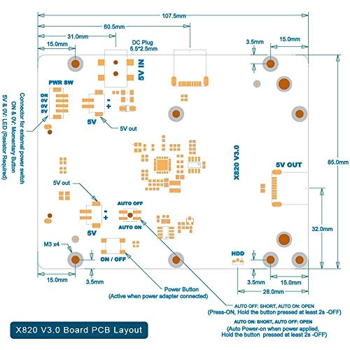 X820 V3.0 - USB 3.0 SATA 6.0 Gb/s 2.5-inch