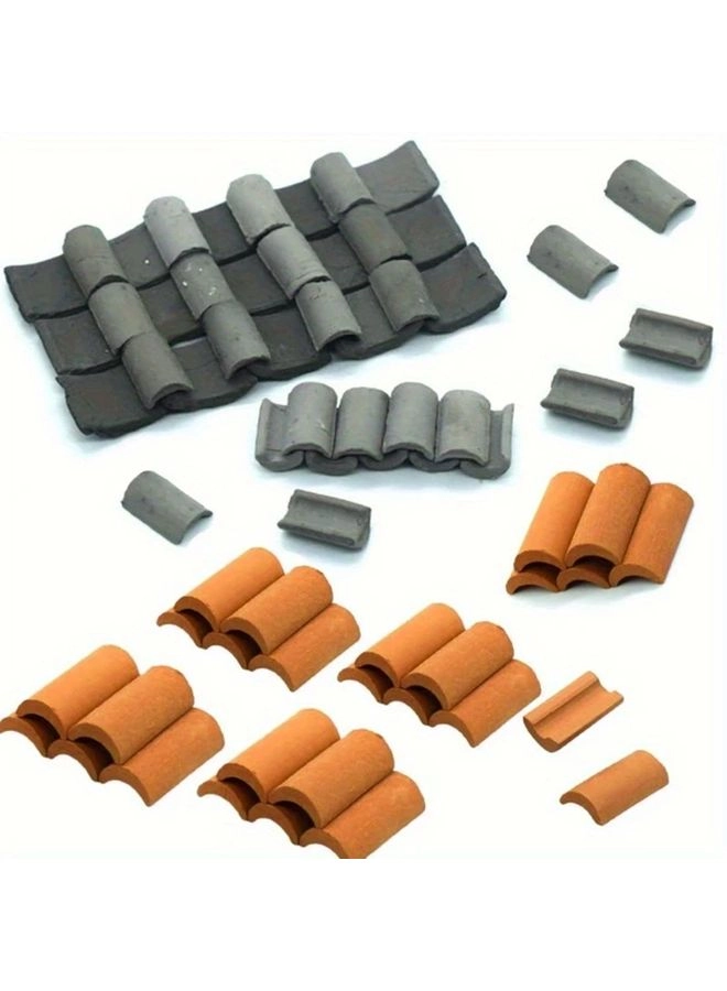Generic Mini Roof Tiles - Ceramic Sand-model 120pcs.