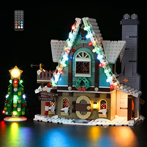 LED Light Kit for LEGO Elf Club House 10275 - Plastic 1 4.5-44V