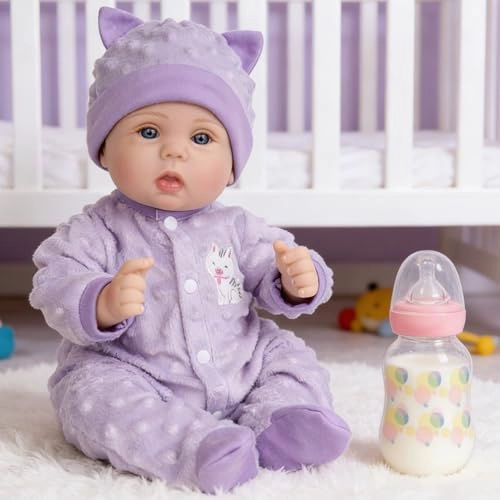 Reborn Baby Doll - 18 Inches Silicone Ages 3+