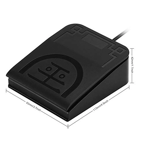 Single Foot Pedal Switch - USB, USB-C