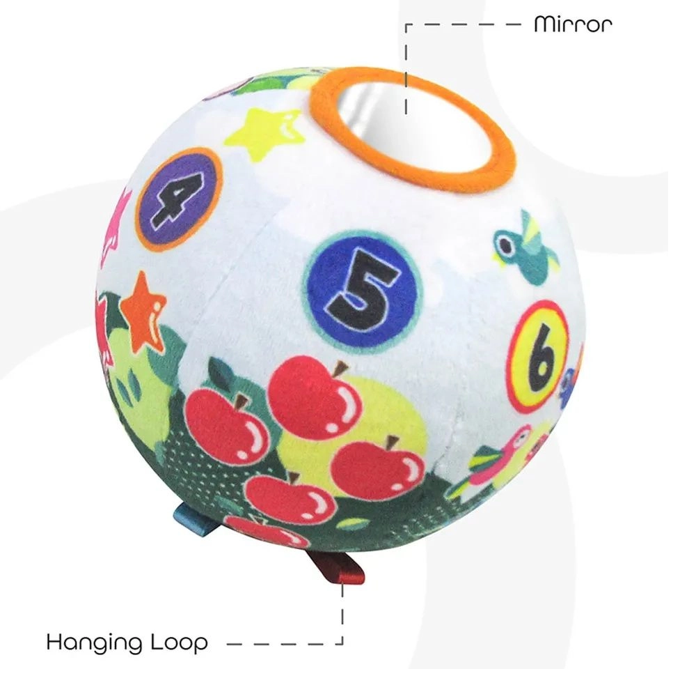 Soft Activity Ball - 6 months Numbers