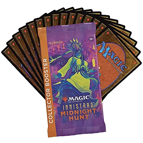 Magic the Gathering Innistrad Midnight Hunt Collector Booster - English 15pcs
