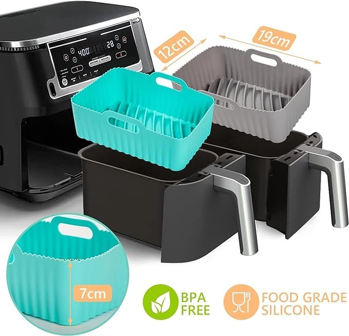 Airfryer Silicone Liners - Silicone 2 Pack