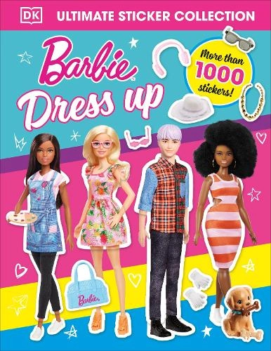 Mattel Dress Up Sticker Book 1000 pcs