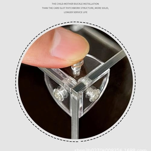 Acrylic Display Case - for Lego 10330 Model 2MM(With mirror)