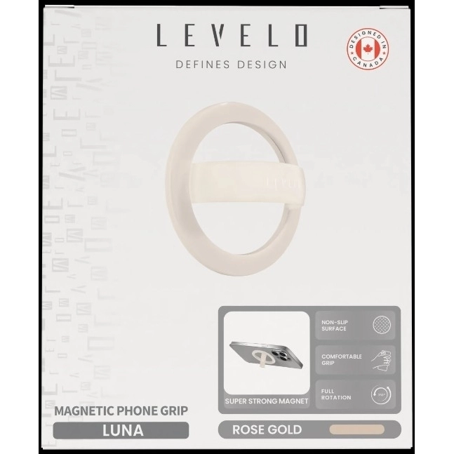 Luna - MagSafe Phone Ring Holder Rose Gold