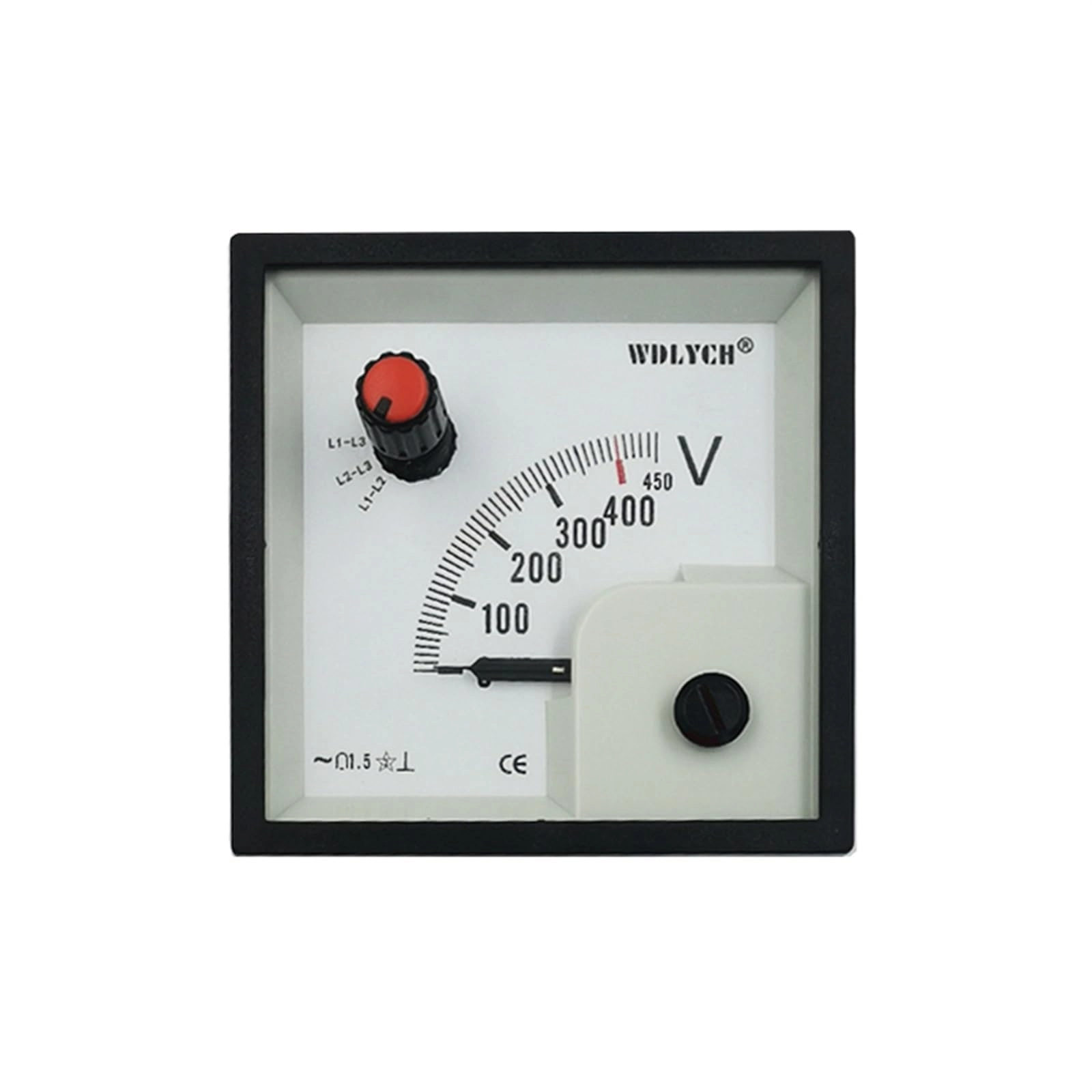 JOCCOS F72-ACB - Three Phase AC Voltmeter 68mm