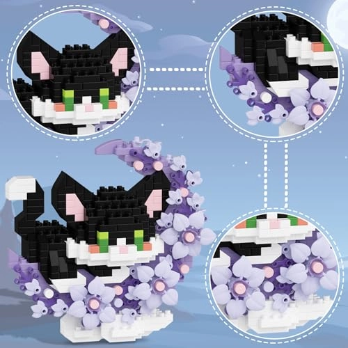 Animals Building Block Sets - Cat 470 pcs