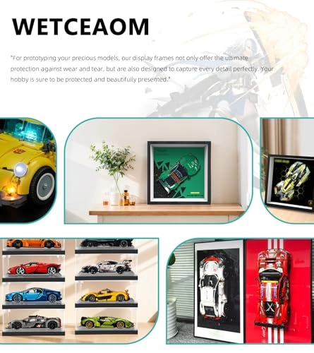 Display Wallboard - for Lego 76925 8.08x8.08 inches