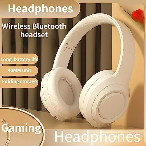 Wireless On-Ear Headphones with Purebass Sound - Wireless Headphone