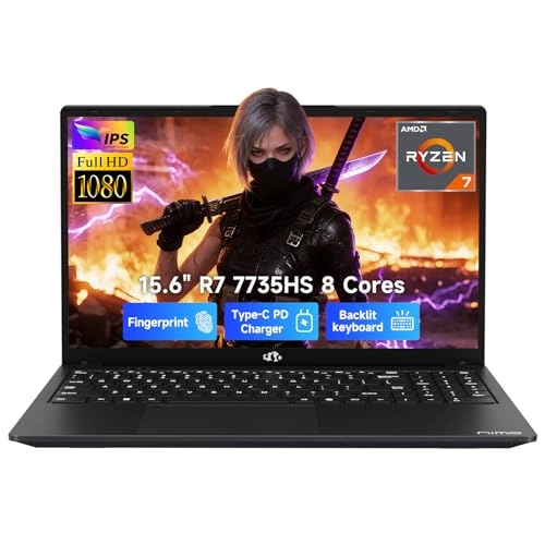N159B - 15.6'' Ryzen 7 7735HS 16GB DDR5 1TB SSD