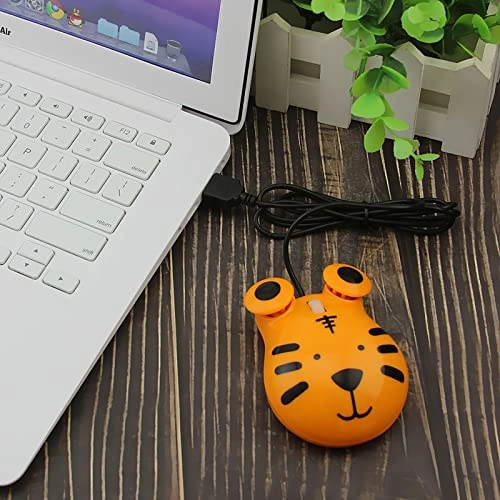 Cute Tiger Shape Mouse - Wired