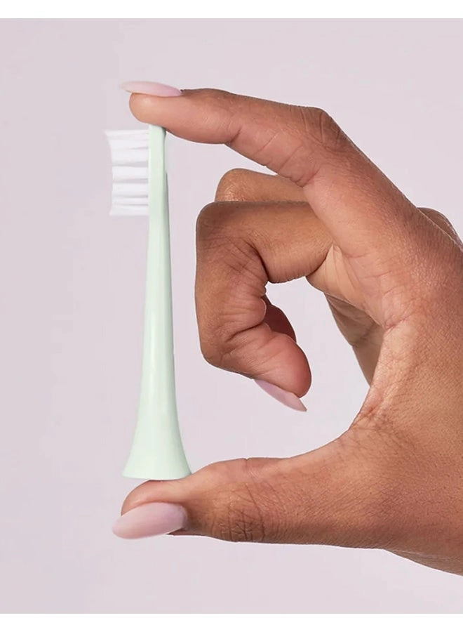 Electric Toothbrush Replacement Heads - Mint Soft-bristled 2 replacement heads