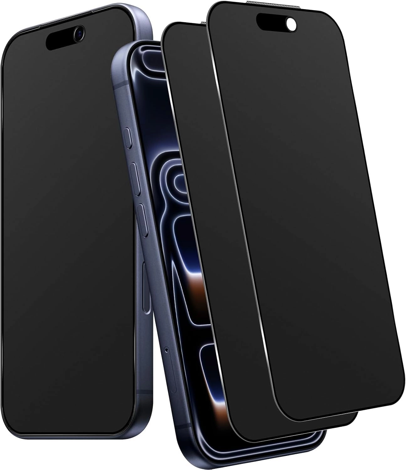 Matte Privacy Ceramic Screen Protector for iPhone 17 Pro Max (2-Pack)