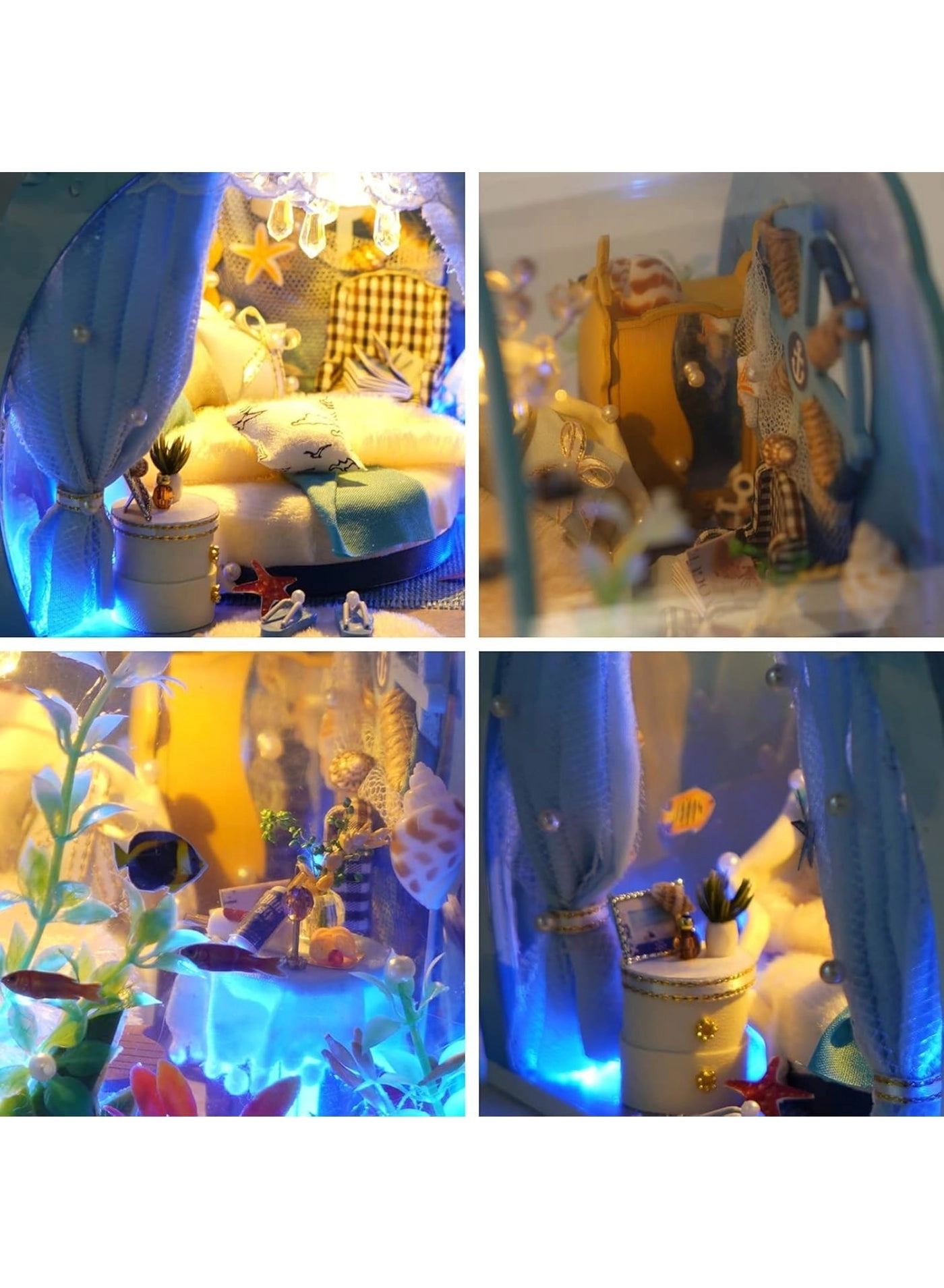 Miniature Dollhouse Kit - Mermaid Princess 1:24