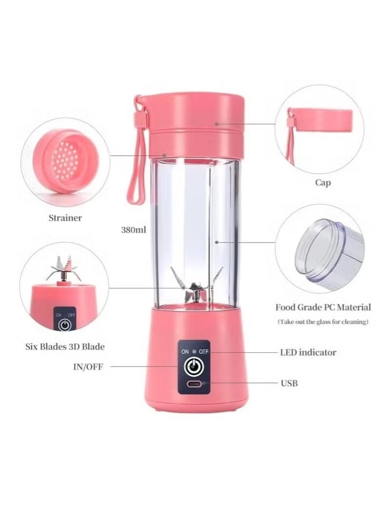 Tiger Portable Blender Cup - USB Rechargeable Compact & Portable