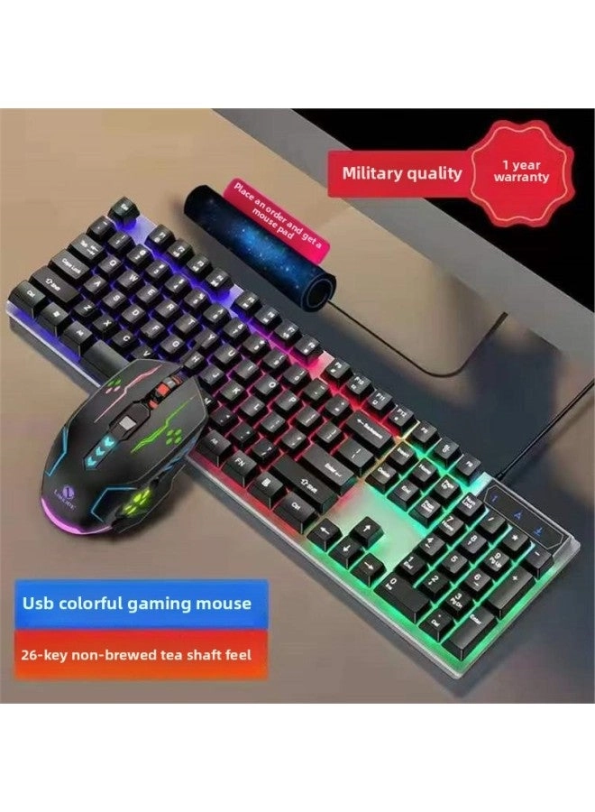 Mechanical Feel - Wired + E-sports Mouse