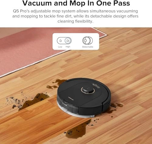 Q5 Pro+ - With Mop, Auto-Empty Dock