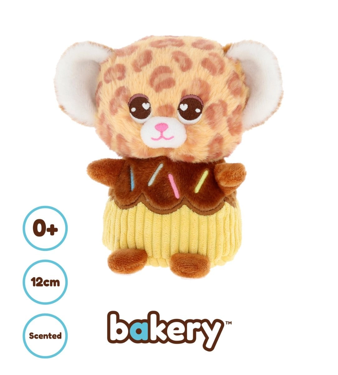 Motsu Novelty M.Cupcakes - 0 month & above 1 Pc (12 cm)