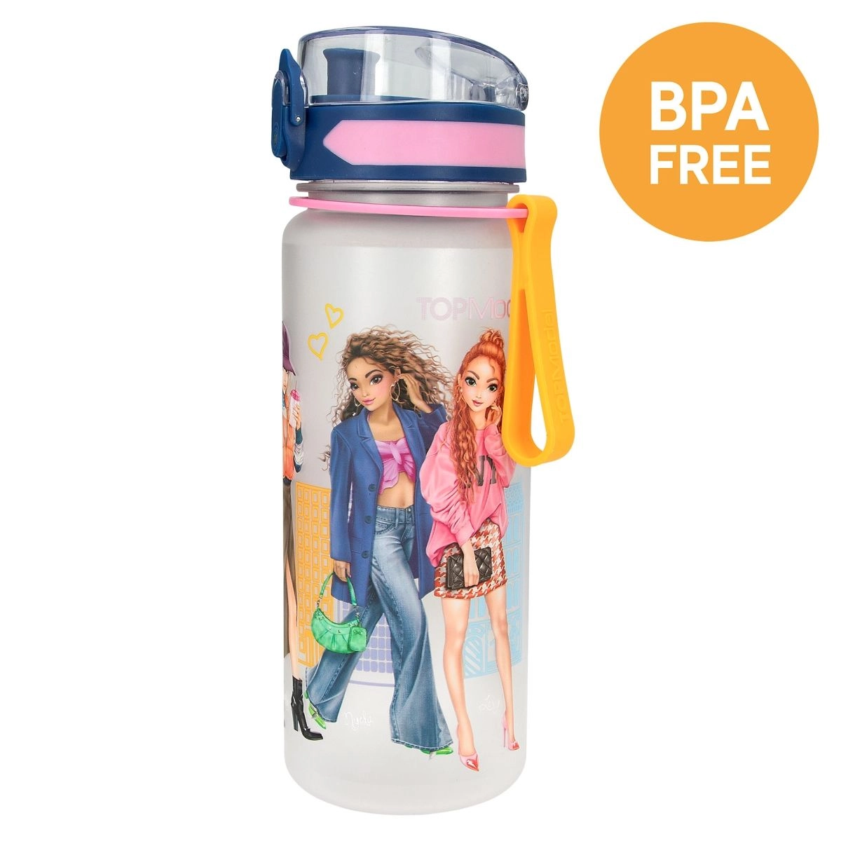 City Girls Water Bottle Flip-top Lid Tritan 700 ml