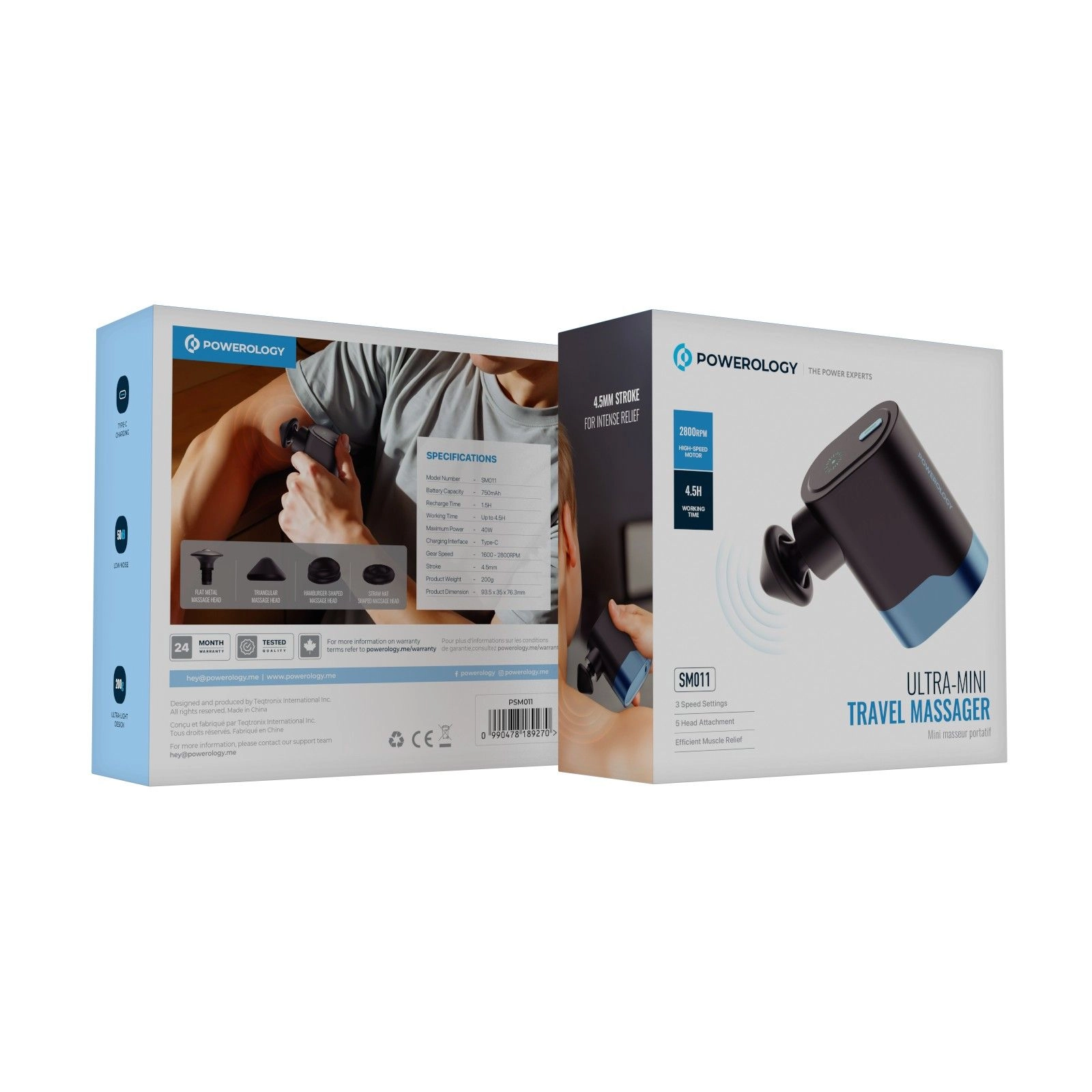 Ultra-Mini 990478189270 Percussion Massager