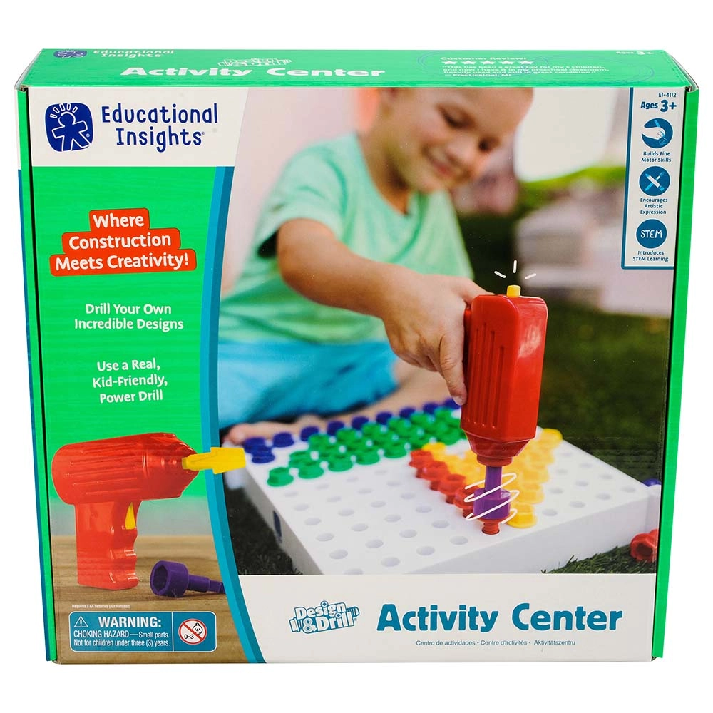 Learning Resources Activity Centre - Suitable for 3 years & above