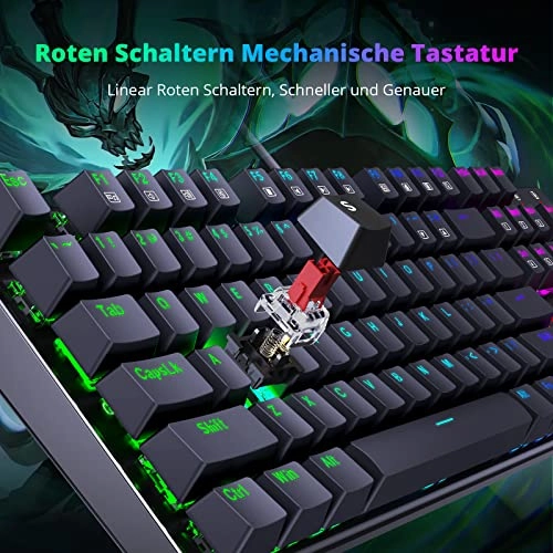 Gaming Keyboard - DE Wired