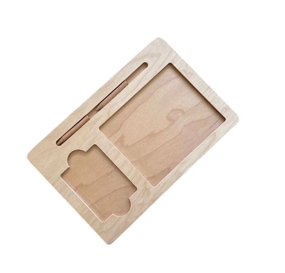 Sand And Tiles Tray - multilayer birch plywood rounded edges non-toxic