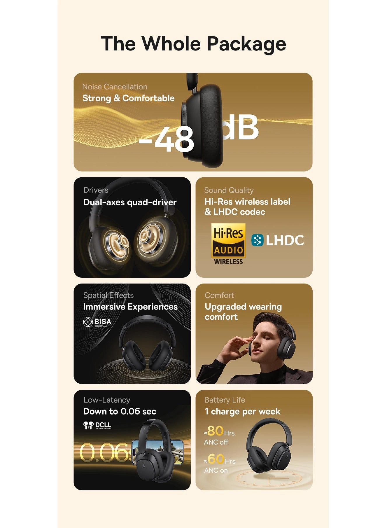 Bowie H1 Pro Wireless Headset
