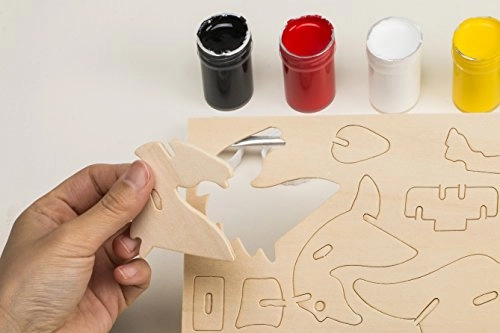 DIY Wooden Puzzle with Paint Kit - 5 months and up 29 pieces