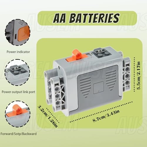 L Motor + AA Battery Box + AAA Battery Box - 4 pcs