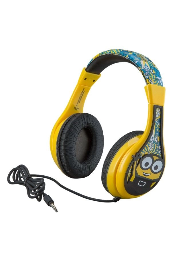 KIDdesigns Minions The Rise of Gru Wired Headphone