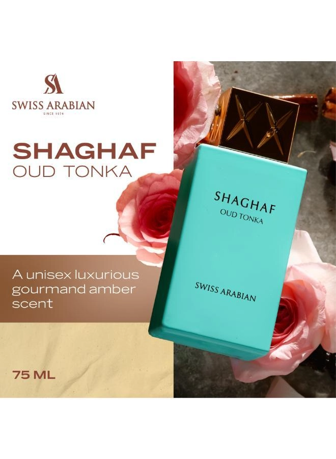 Shaghaf Oud Tonka Eau de Parfum 75ml