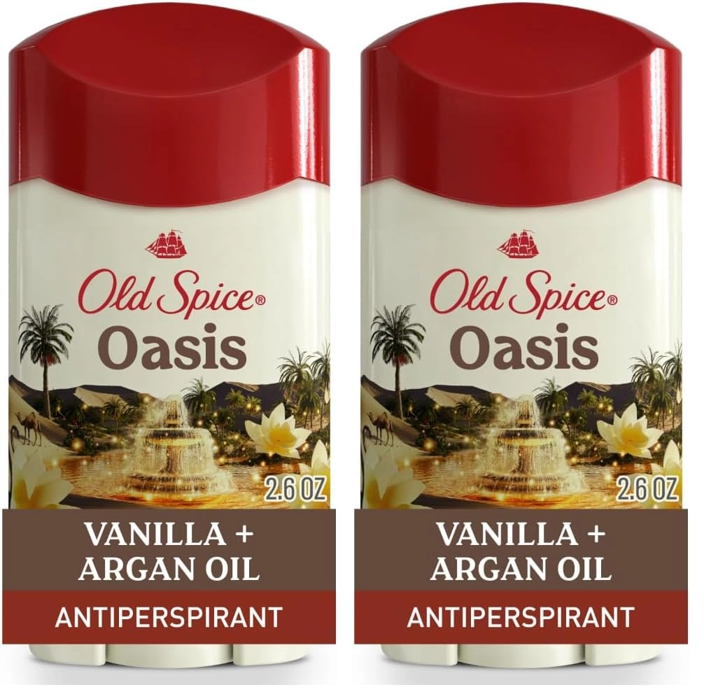 Old Spice Deodorant for Men, Oasis - Vanilla 85 gram