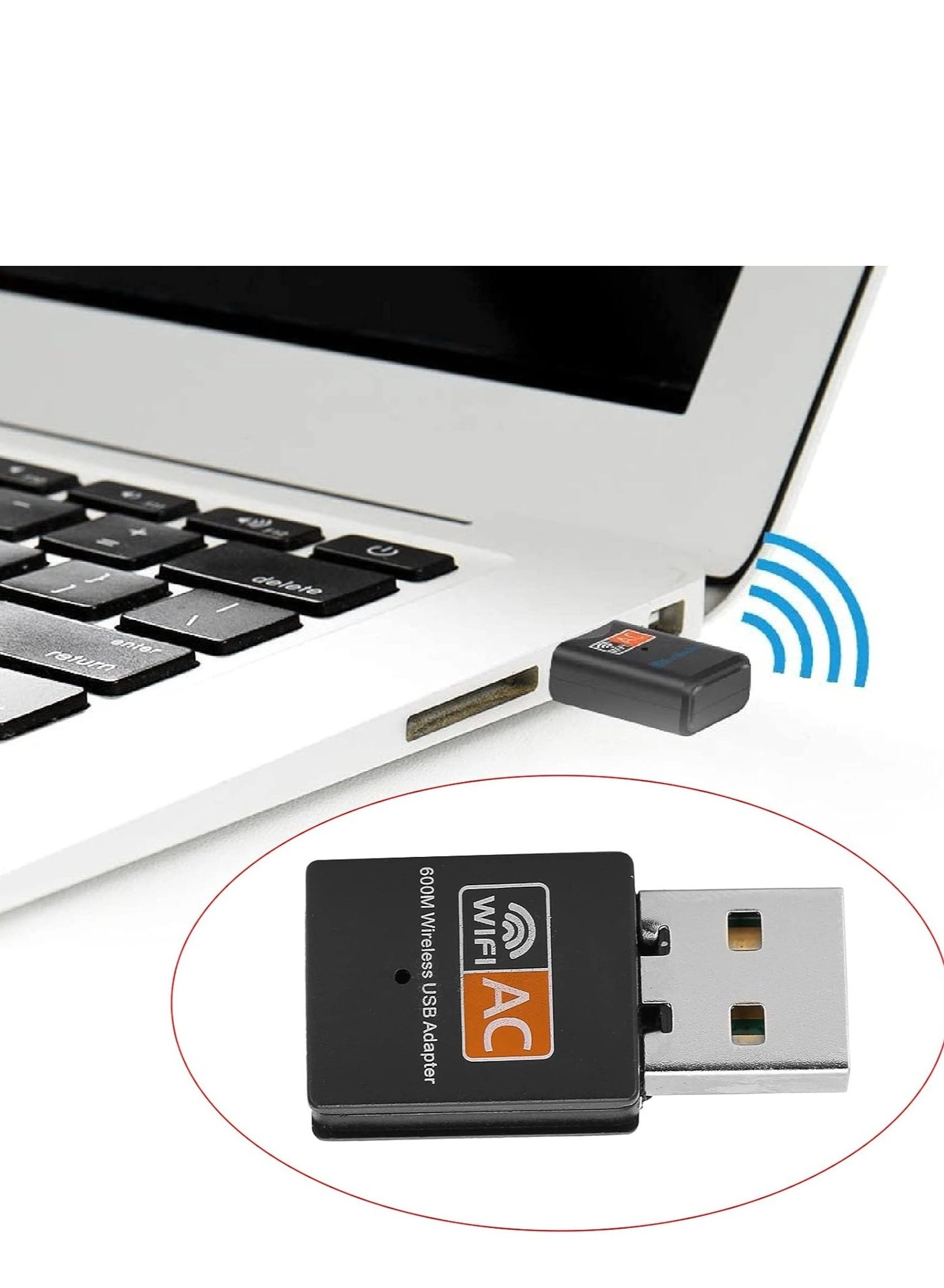 Angmei USB WiFi Bluetooth Adapter - Dual Band 2.4/5Ghz Wireless