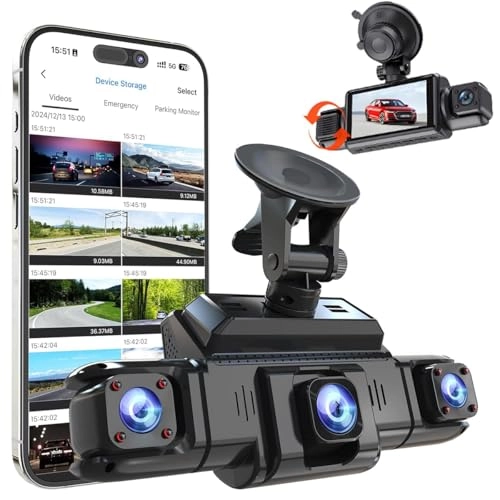 360 View 4 Channel Dash Cam