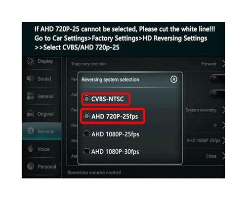 Reverse Camera - Night vision HD