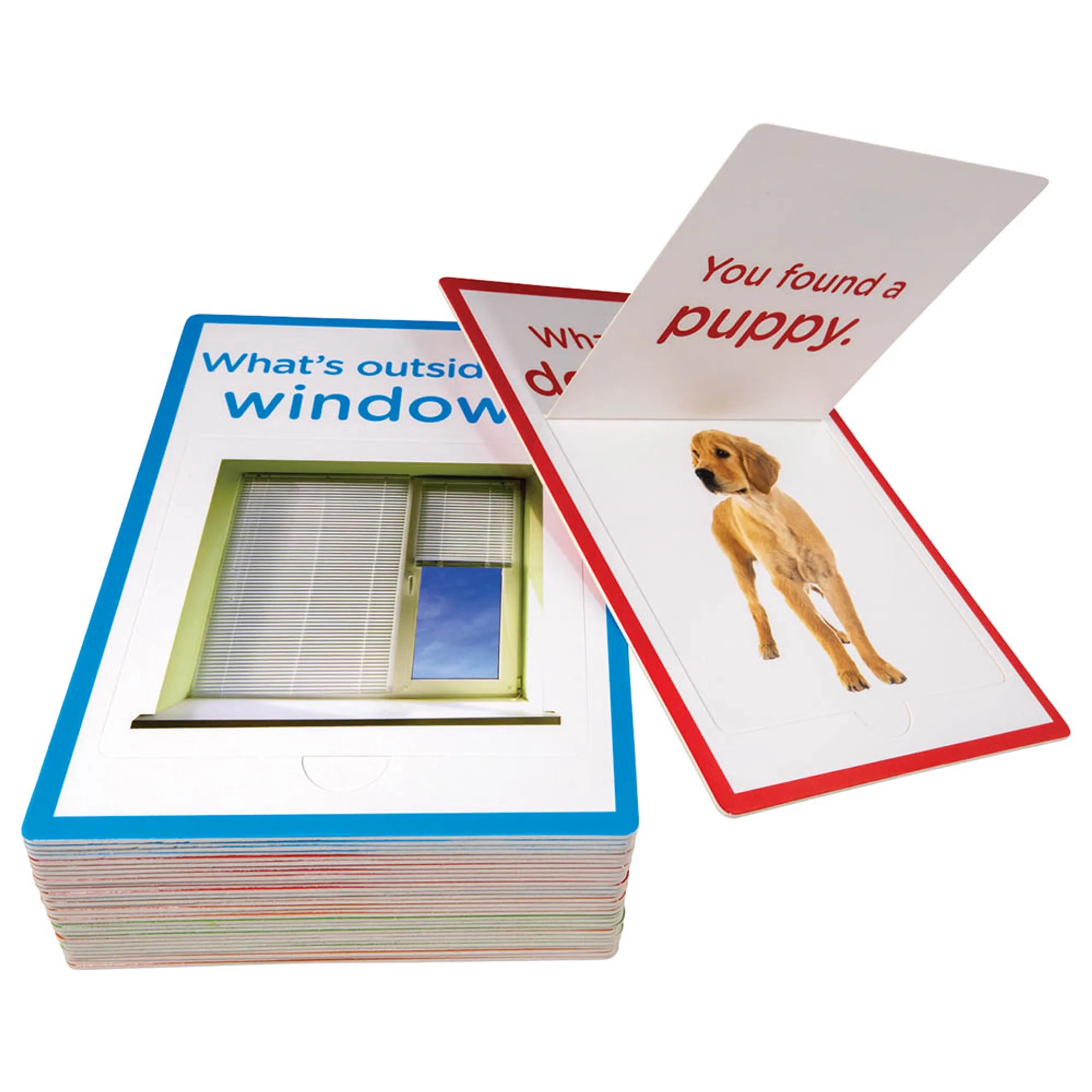 Seek A Boo!: Flip-And-Find Word Cards - 3 +