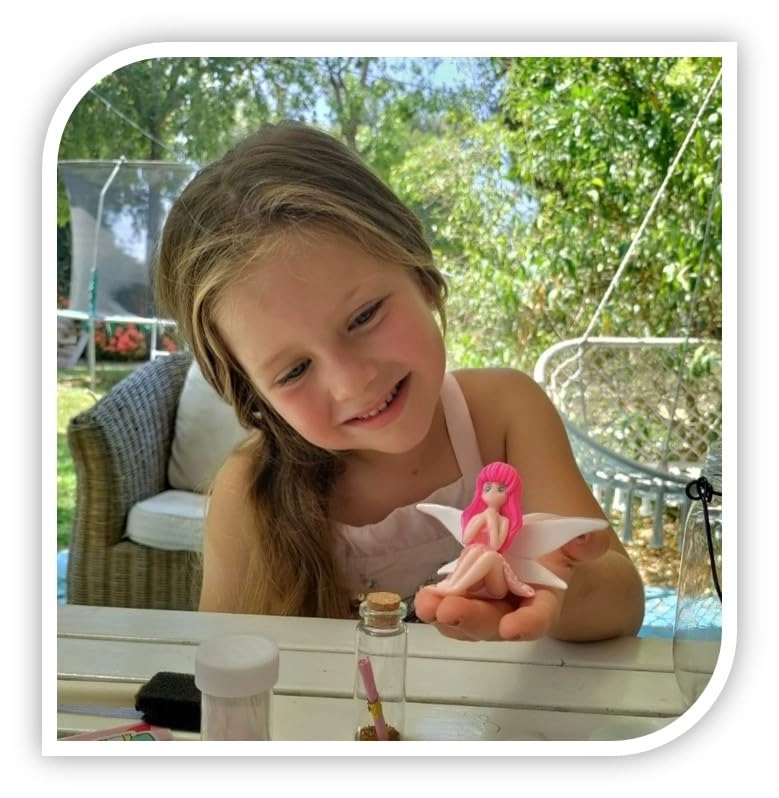 Unicorn & Fairy Lantern Jar Night light Craft Kit - 3+ years