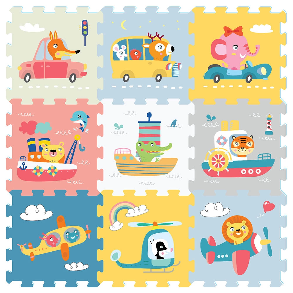 Sunta Sweetie Animals Puzzle Mat - 10 Months